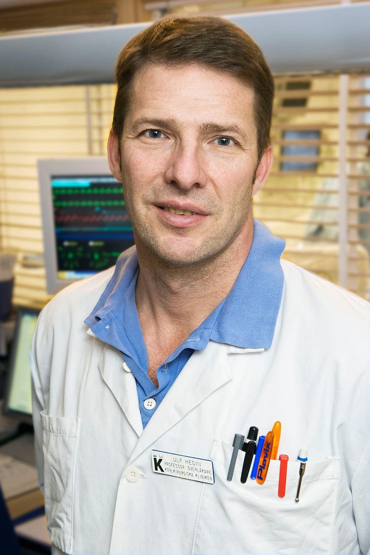 Ulf Hedin, Forskare och kärlkirurg på Karolinska Institutet och Karolinska Universitetssjukhuset.