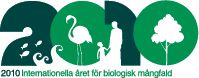 Logo: Internationella året för biologisk mångfald