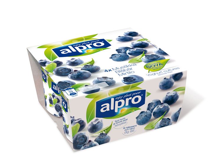 Alpro alternativ til yoghurt blåbær x 125 g 