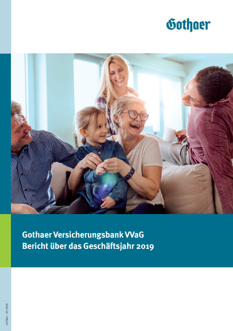 Geschäftsjahr 2019: Gothaer Versicherungsbank VVaG