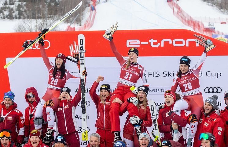 ÖSV_podium_SuperG_Kvitfjell_2023