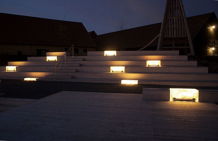 Ljusbox, design Topia Landskapsarkiteker