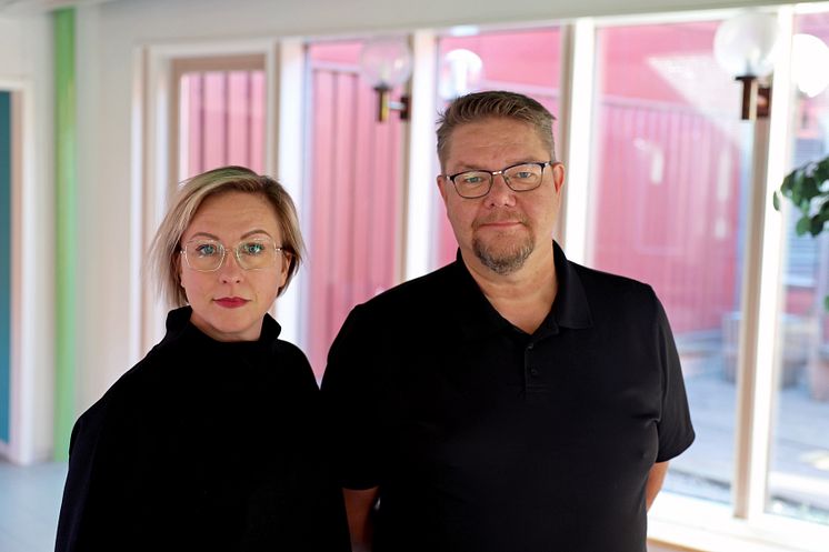 Paula Johagen och Karl-Gustav Forsberg