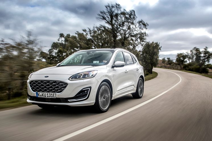 Ford Kuga ladbar hybrid Vignale 2020