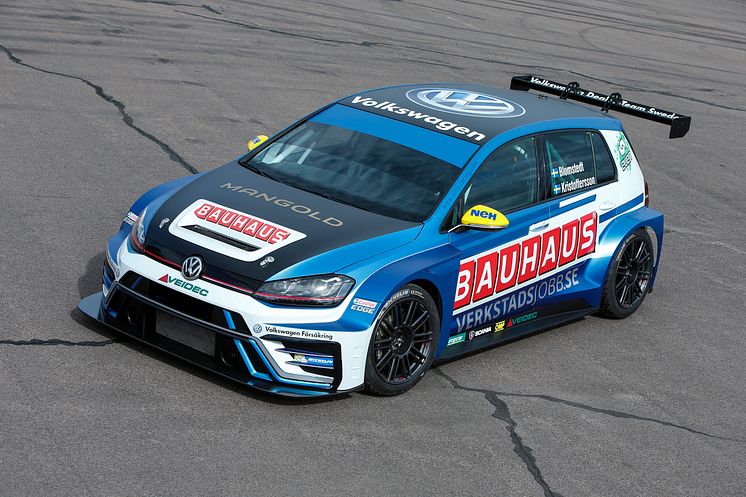 Volkswagen gör comeback när STCC drar igång första helgen i maj. Det betyder också att Kristoffersson Motorsport finns med på banan igen med två Volkswagen Golf GTI-ekipage. 