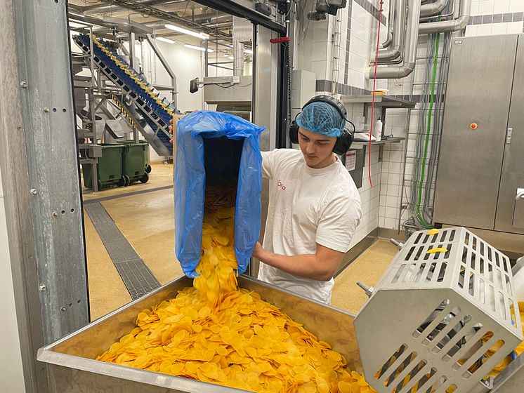 Tillverkning av Rostade potatissnacks.jpg
