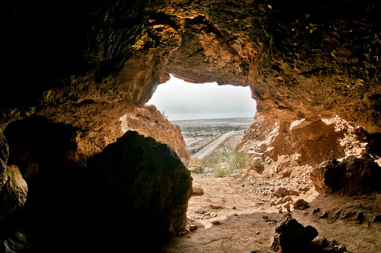 Grotta vid Qumran