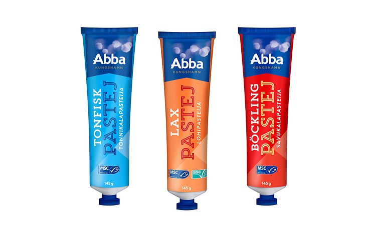 Abba pastejer i ny snygg design från hösten 2018