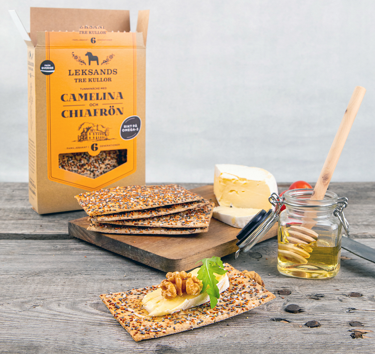 Tre Kullor Camelina och Chiafrön