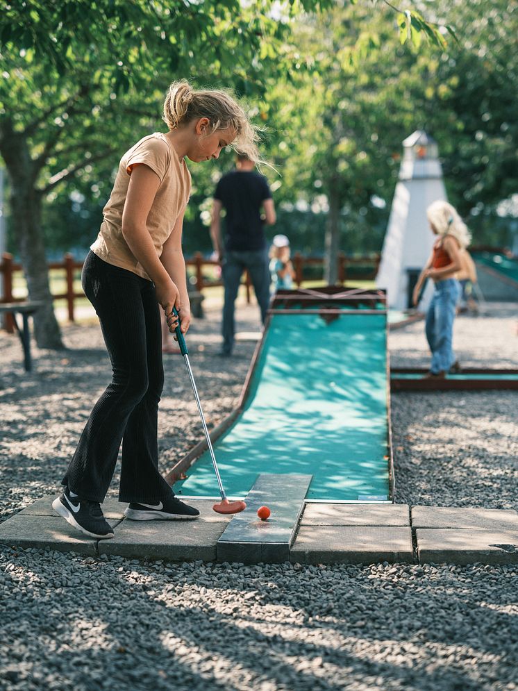 Minigolf Göta kanal