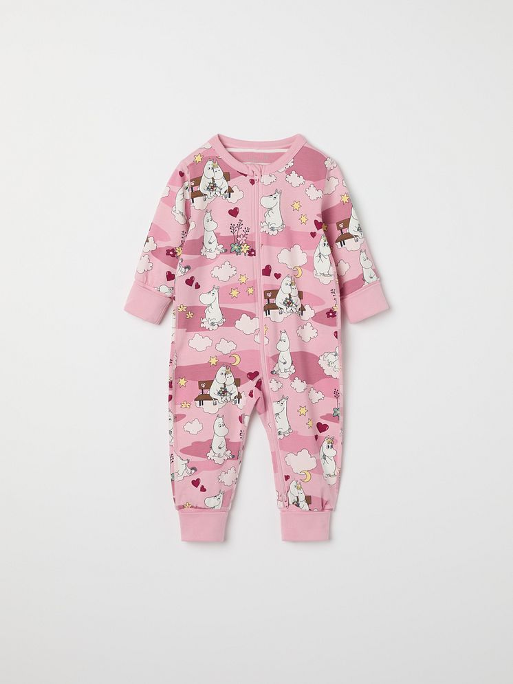 Pyjamasoverall, rosa, 50-104, 349 kr. 