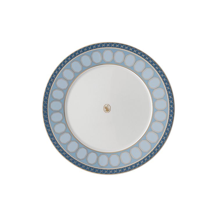 SwarovskiXRosenthal_Signum_Azure_Plate_23_cm