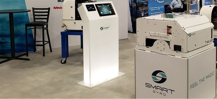 Smartgyro - The Smartgyro SG20 on the YANMAR Booth at Miami (2).jpg