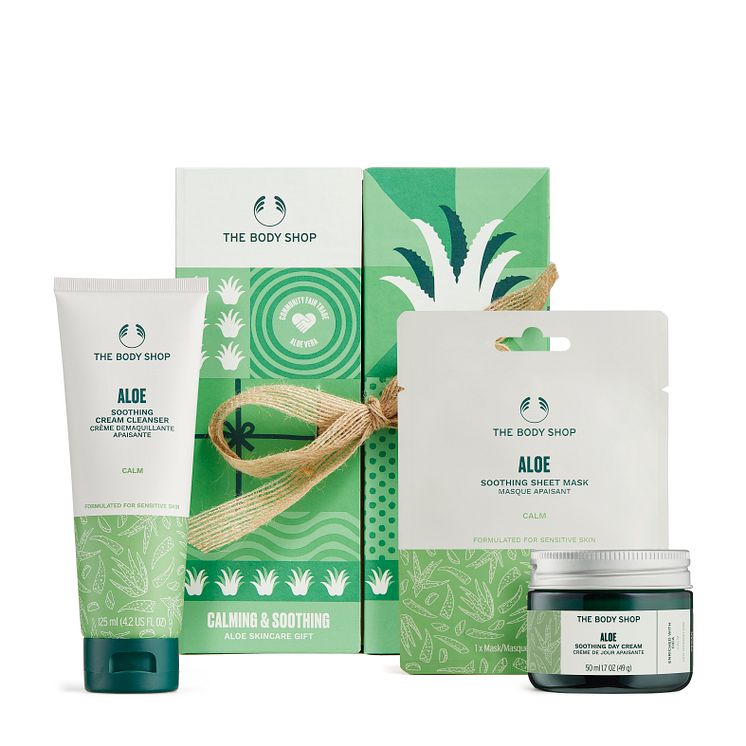 CALMING & SOOTHING ALOE SKINCARE GIFT 345,-