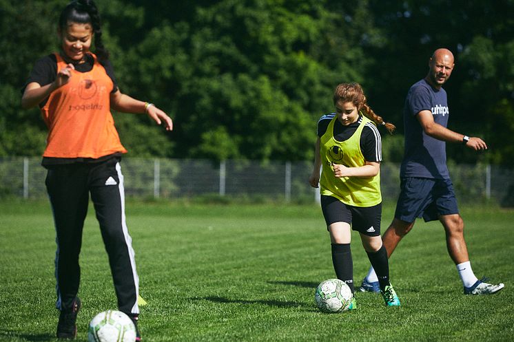 Fußballtag zusammen mit der Münchner Fußball Schule