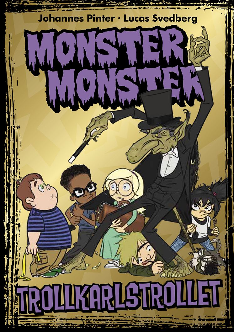 Omslag Monster monster 5 – Trollkarlstrollet