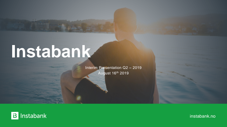 Instabank Q2 2019 Presentation