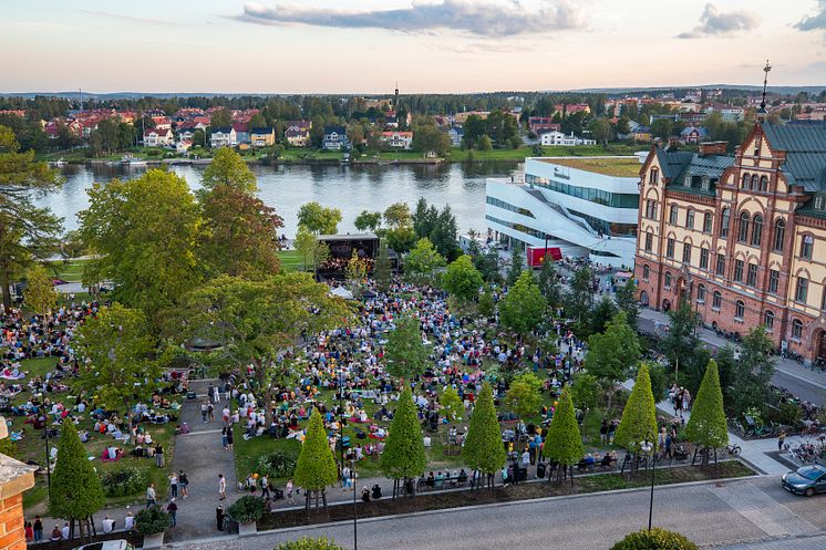 Sommar i Umeå (HÖGUPPLÖST). Foto Fredrik Larsson