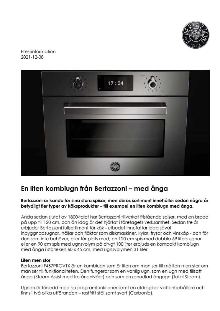 En liten kombiugn från Bertazzoni  med ånga.pdf