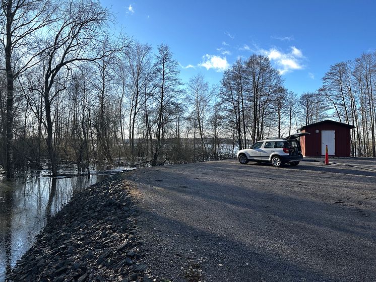 Pumpstation vid Finjasjön