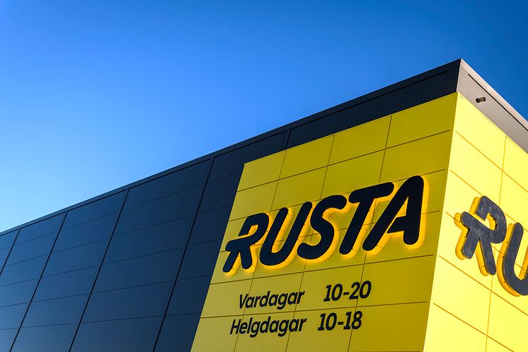 Rusta Storefront Uppsala