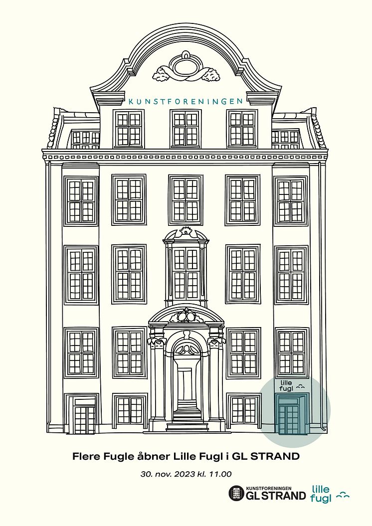 Lille Fugl x GL STRAND. Illustration Caroline Lindblad