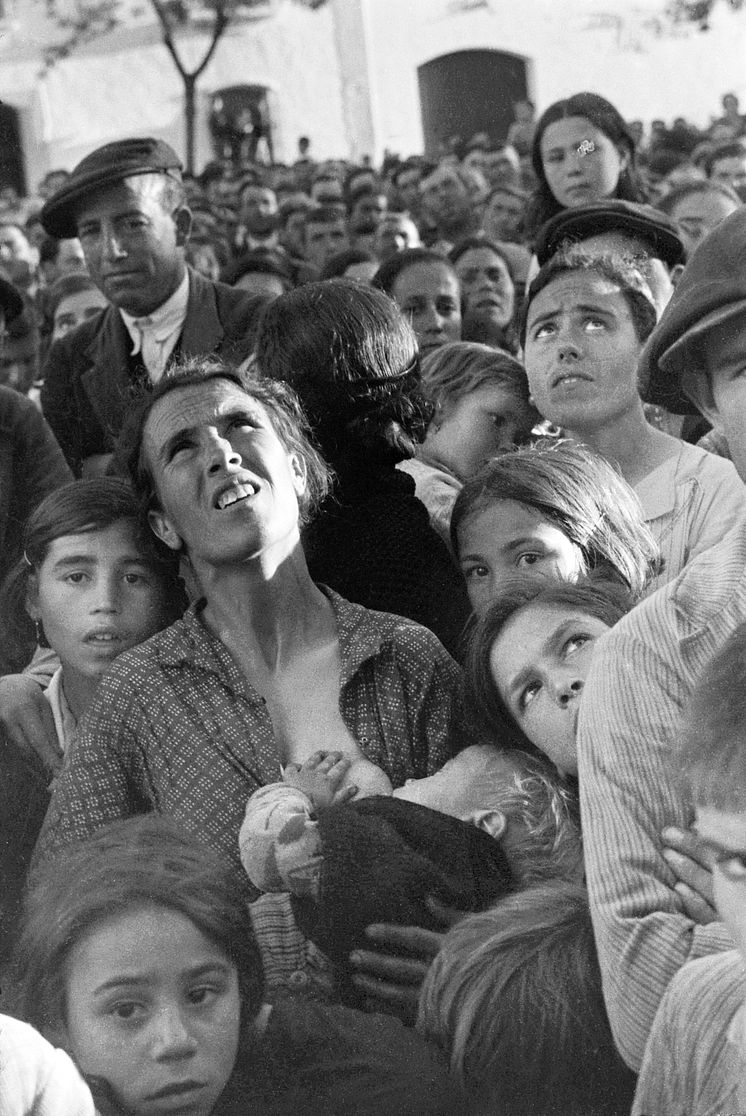 Utställningen The Mexican Suitcase. David Seymour.