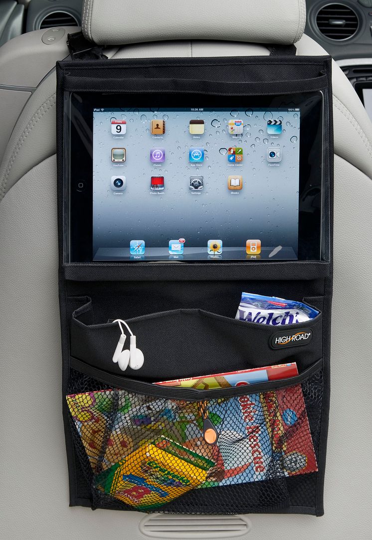 iPadhållare med smarta fickor, 2