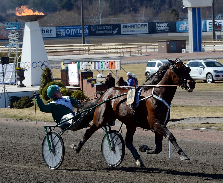 Maharajah och Örjan Kihlström vinner Olympiatravet 2013