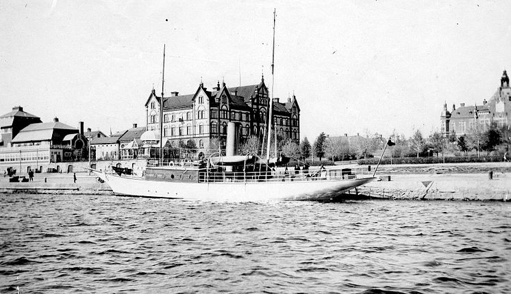 Stora Hotellet tidigt 1900-tal. Fotografiet kommer från Gotthard Zetterbergs privata fotoalbum. 