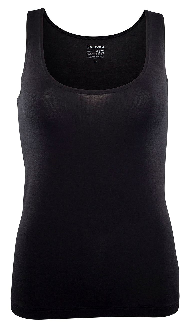 W Heat Singlet Black