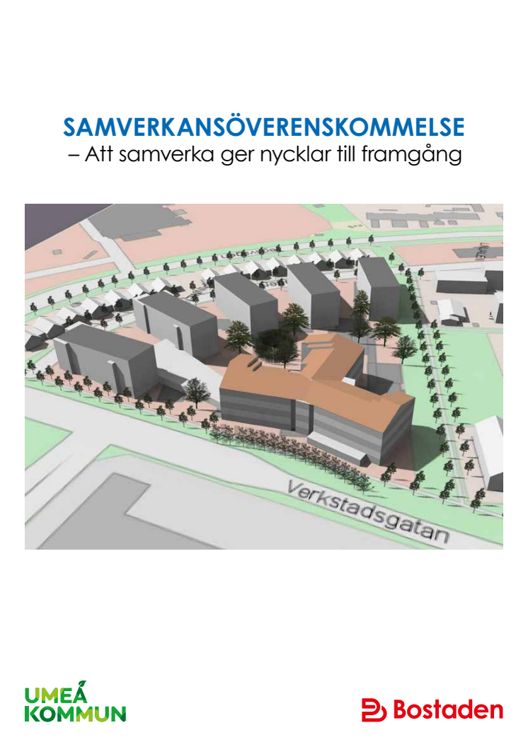 Samverkansöverenskommelse mellan äldrenämden och Bostaden