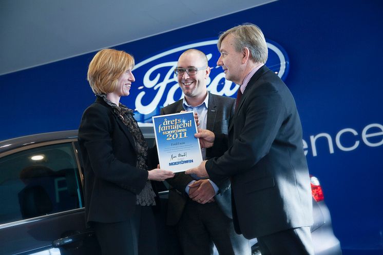 Ford Focus utsedd till Årets Familjebil
