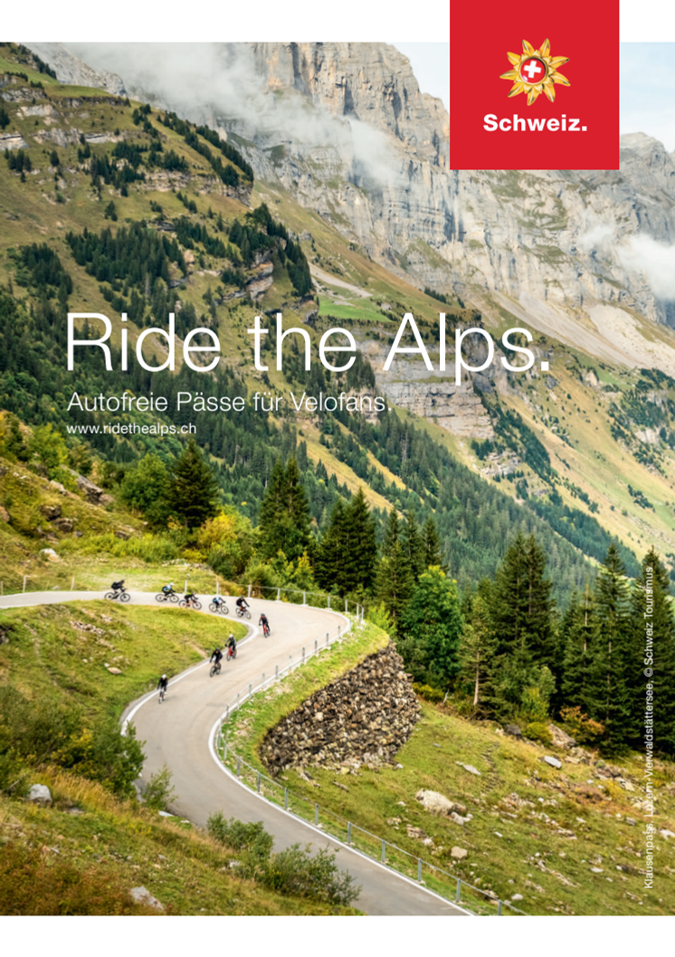 Flyer Ride the Alps