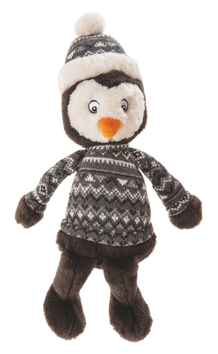 Little&Bigger ScandiClassics Dog Toy Pullover Penquin