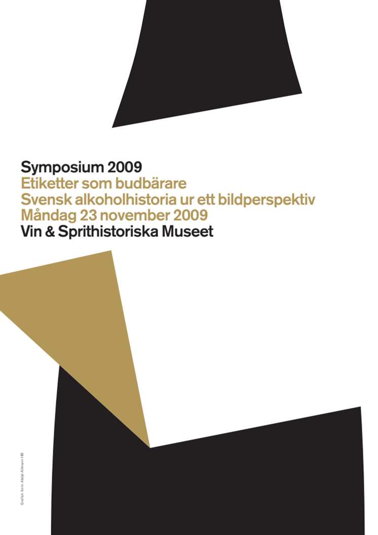 Inbjudan till Etiketter som budbärare - Svensk alkoholhistoria ur ett bildperspektiv