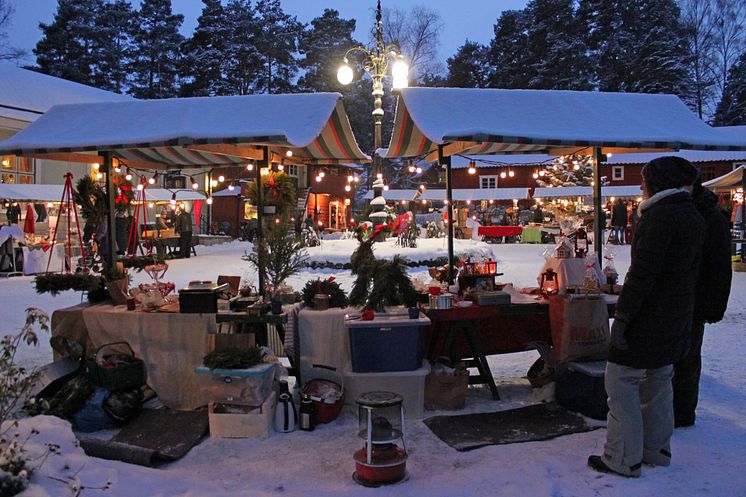 Julmarknad på Vallby