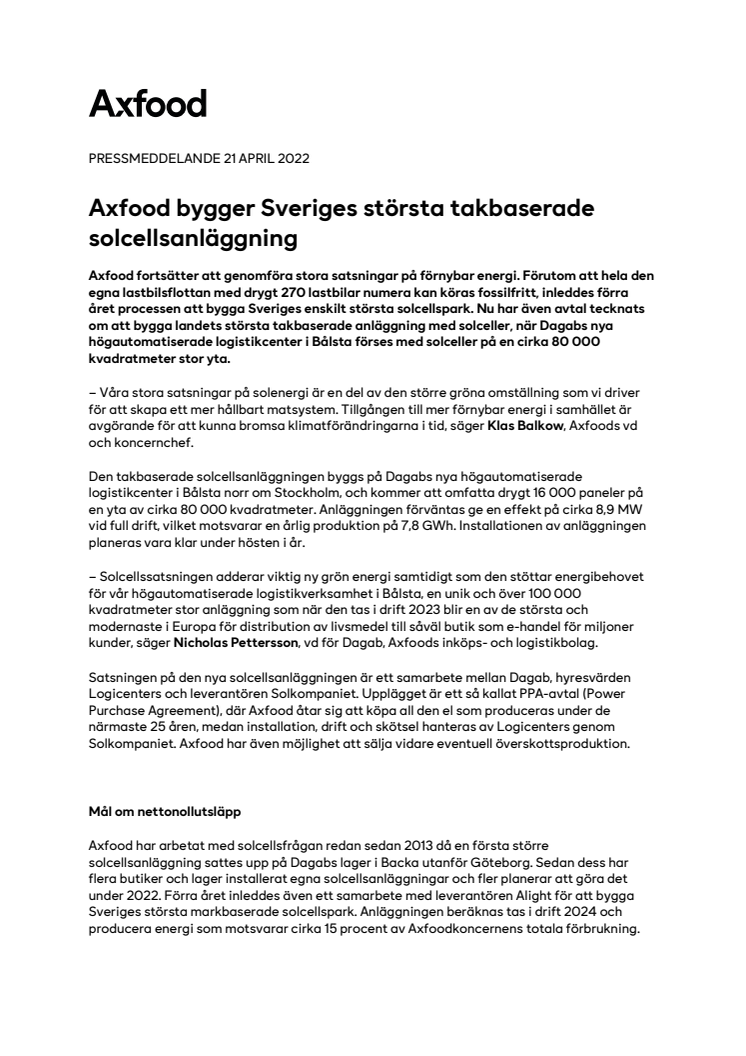 Axfood bygger Sveriges största takbaserade solcellsanläggning .pdf