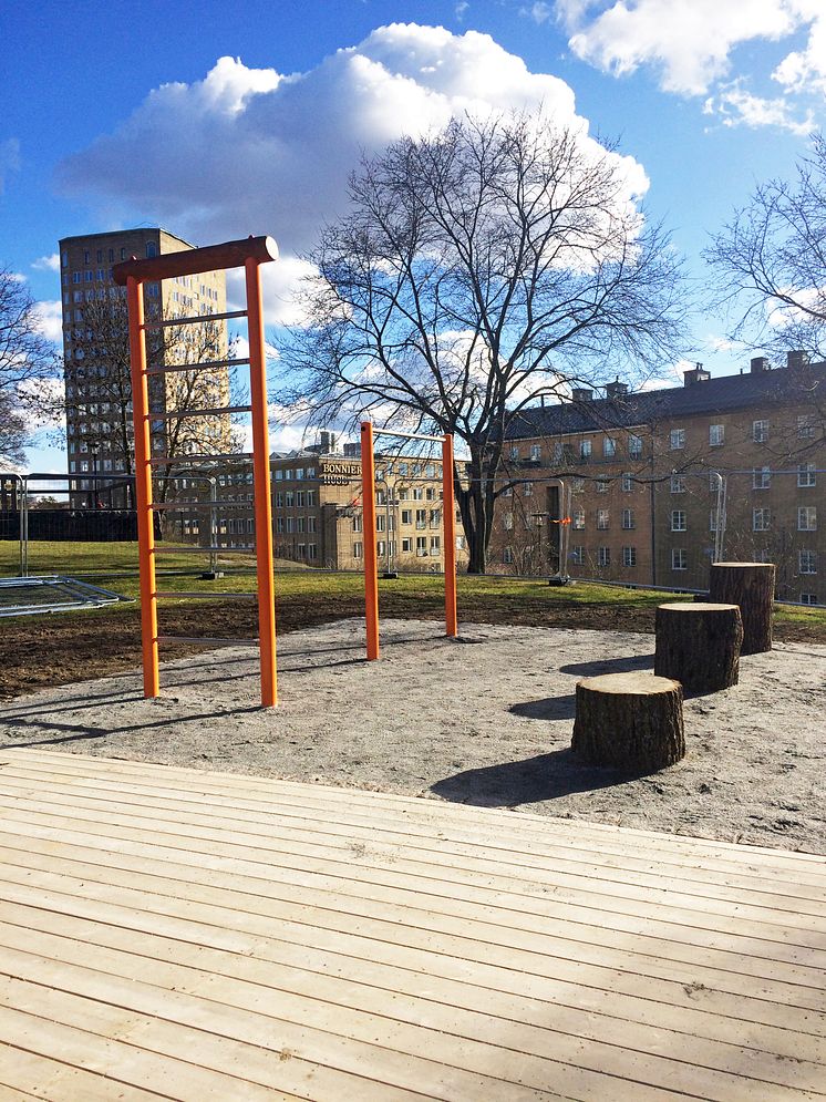 Vasaparken Utegym, Stockholm