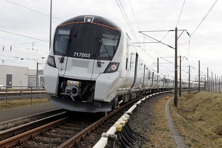 Great Northern's new Class 717s under test at Wildenrath [high-res]