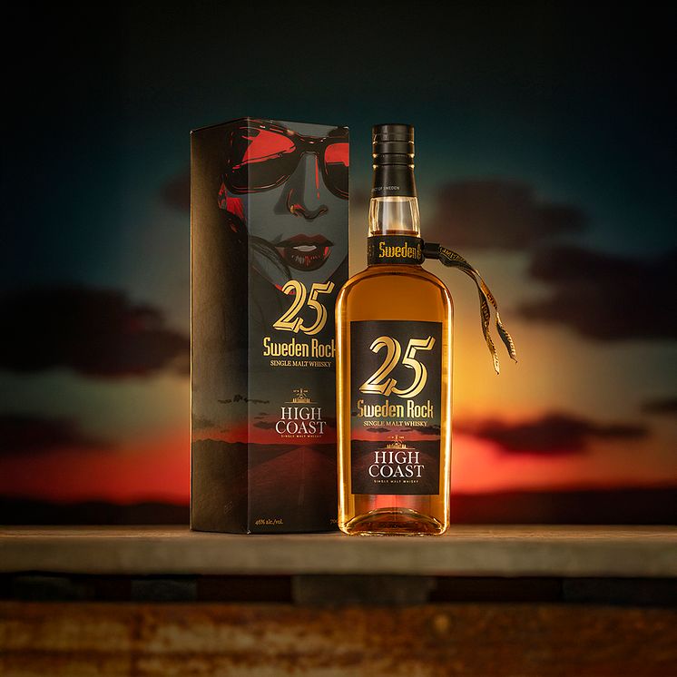 Sweden Rock 25 Single Malt Whisky