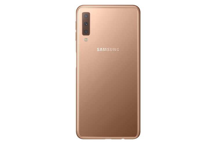 Samsung Galaxy A7_Back_Gold
