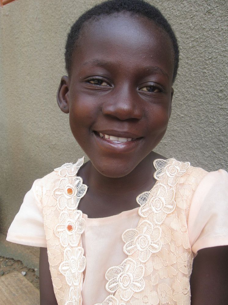 Amandine, 12 år från Burkina Faso