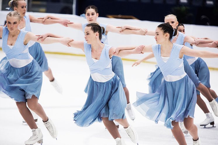 Team Nova JSM 2017 Synkroniserad Konståkning