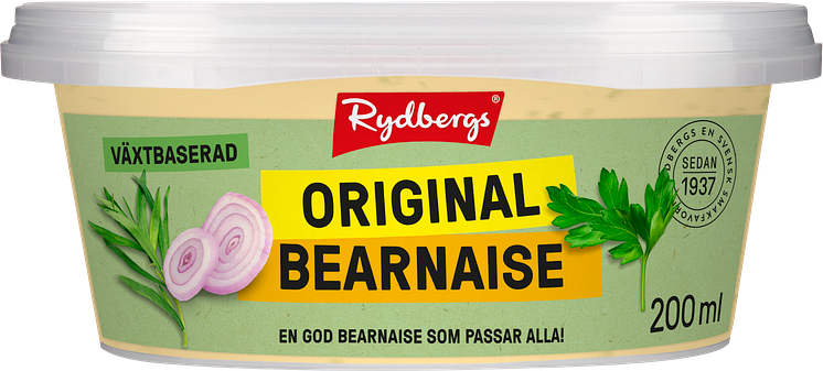 148534 621201 RYD Veganska Såser Bearnaise Original 200ml FRONT R2