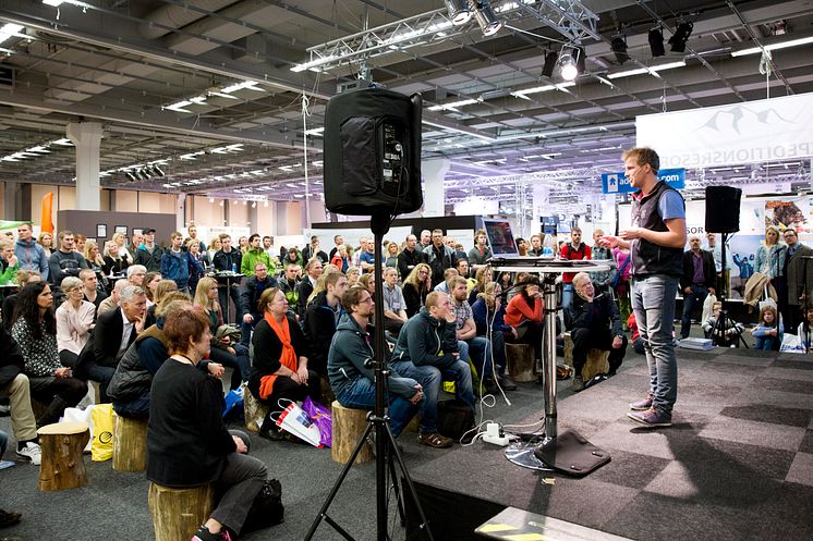 Robin Trygg föreläste på Nordic Outdoor