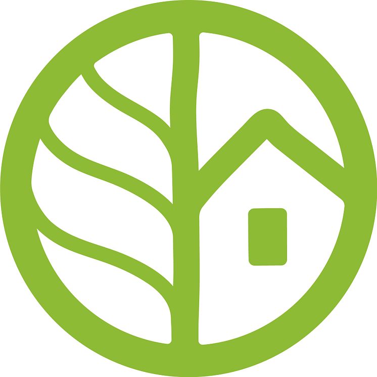 Grön hållbarhetssymbol
