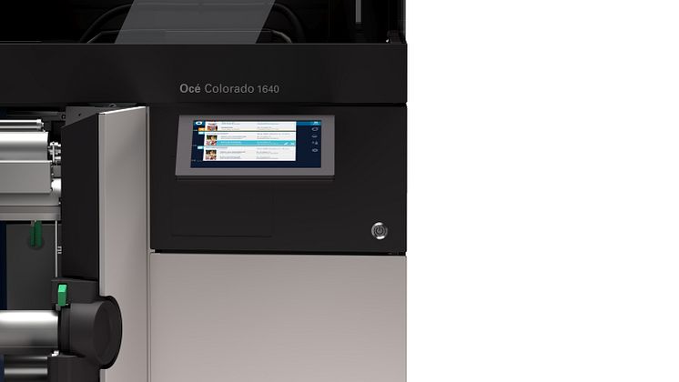 Océ Colorado 1640 user panel