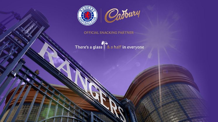 Rangers Football Club Announce New Cadbury Partnership (1)