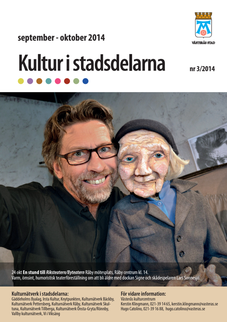 Kultur i stadsdelarna nr 3 2014 – 4 sidor